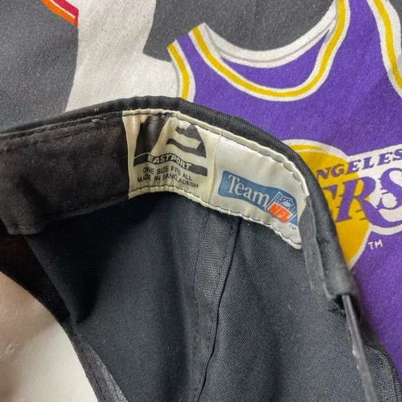 Vintage Eastport Los Angeles Raiders SnapBack Hat - Picture 4 of 5